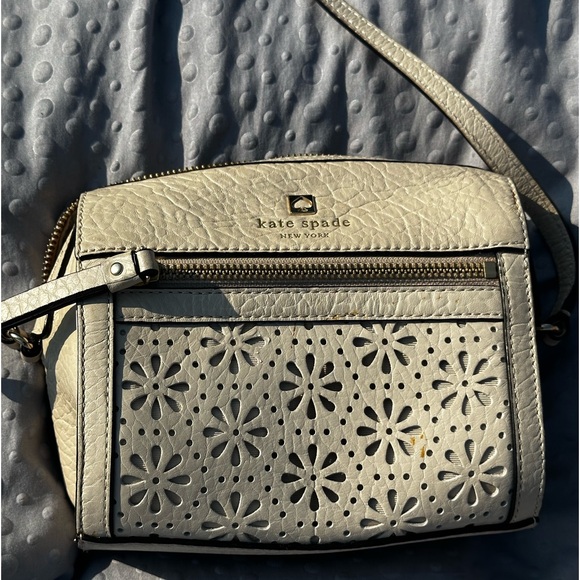 Kate Spade Leather Cut-Out Crossbody - Picture 1 of 9